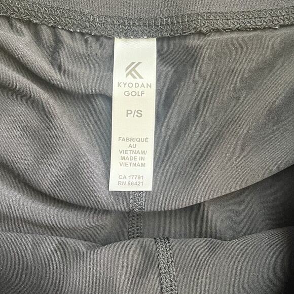 KYODAN Golf Activewear Skirt Skort Gold Print Size P/S - Picture 5 of 9